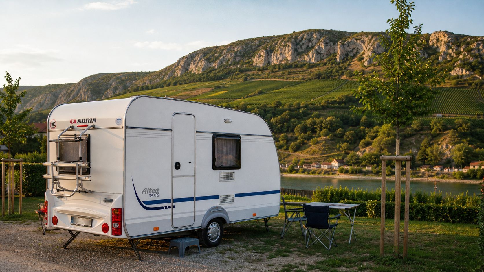 Interiér karavanu Adria Altea 390 PS